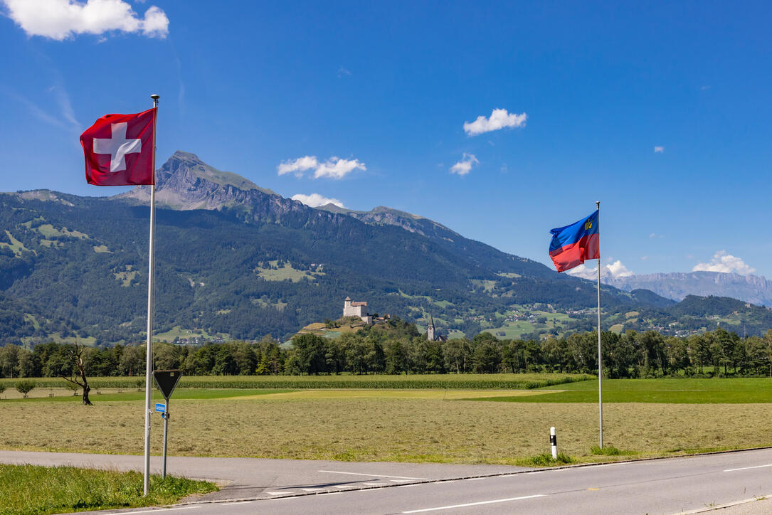 Grenzübergang in Balzers